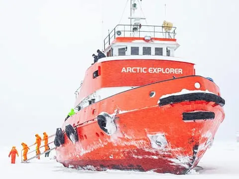 Icebreaker Cruise & Ice Floating Experience