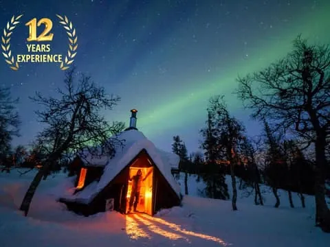 LEVI Adults Only Northern Lights Hunt with Snowshoeing