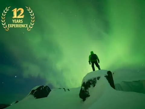 LEVI: Private Northern Lights Hunt in the Wilderness