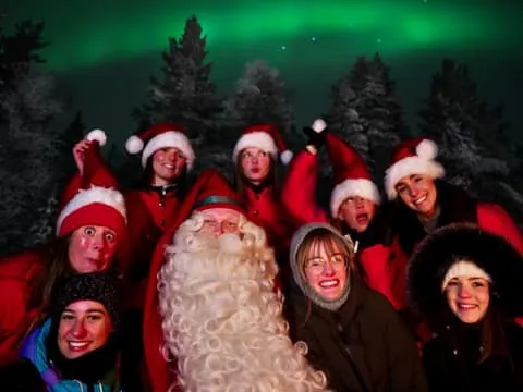 Meet Santa Claus & Northern Lights Experience