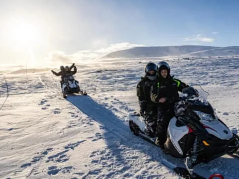 Snowmobile Tour Tundra Adventure