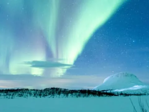 Northern Lights Snowmobile Tour with Photos