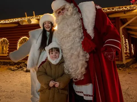Santa Claus Village, Husky & Reindeer Tour
