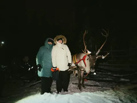 Aurora Reindeer Sleigh Ride & Cosy Farm Evening