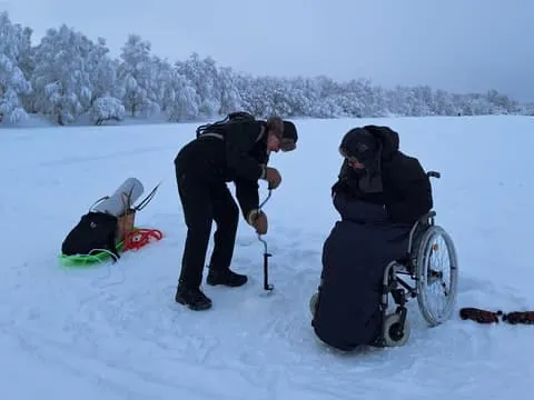 Ice Fishing Trip with Guide