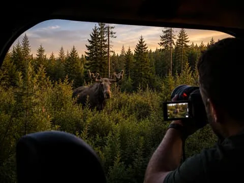 Unlimited-KM Moose & Arctic Wildlife Safari