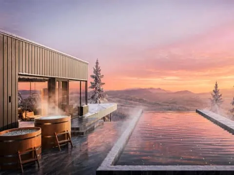 Arctic Spa with Lapland's Only Infinity Pool