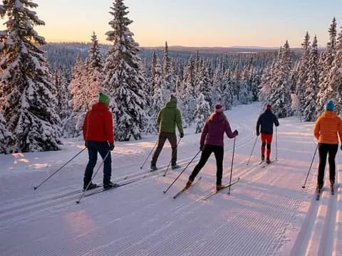 Levi: Beginners Cross-Country Skiing Class for everyone