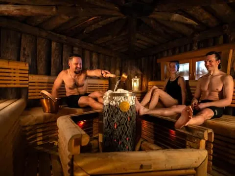 Santa Claus Village: Private Sauna Experience at Piparina