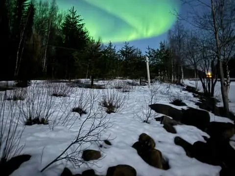 Short Arctic Night Drive & Sky Observation