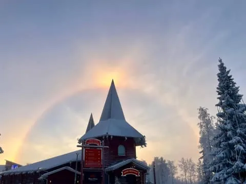 Santa Claus Village history-telling walking tour