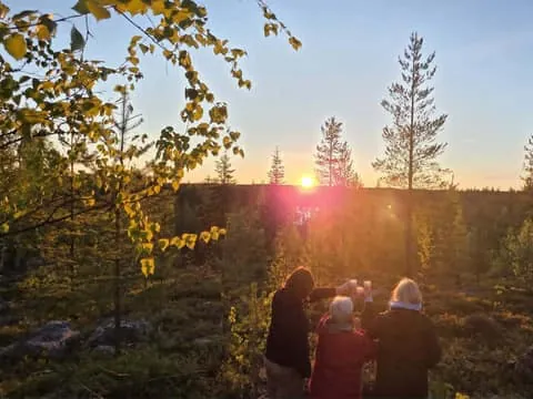 The ideal spot for the midnight sun