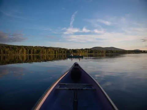 Lapland: Guided Canoe Adventure with Snacks & Drinks