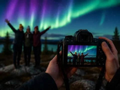 Saariselkä & Ivalo: Autumn Northern Lights Photo Tour