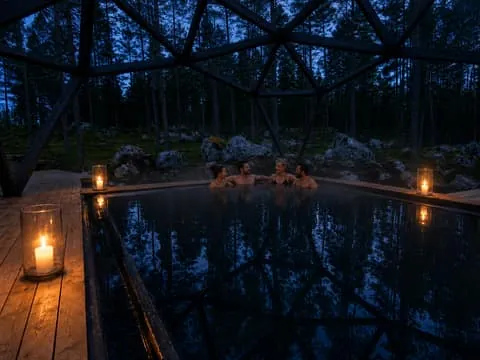 Candlelight Spa Experience & Lagoon Pool