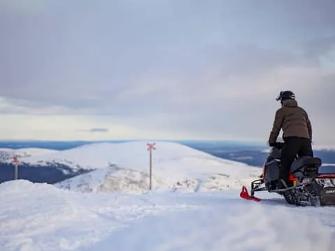 Ylläs: Snowmobile Safari to the top of the fell