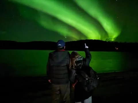 Northern Lights Chase with Campfire & Photos