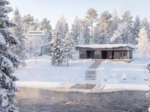 Private Riverside Sauna with Cold Plunge