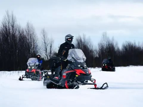 Levi: 30-Minute Snowmobile Adventure