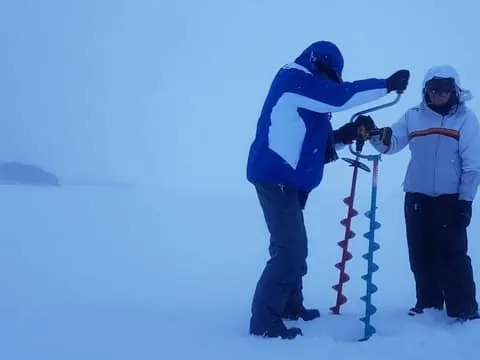 Snowshoeing & Ice Fishing Winter Adventure