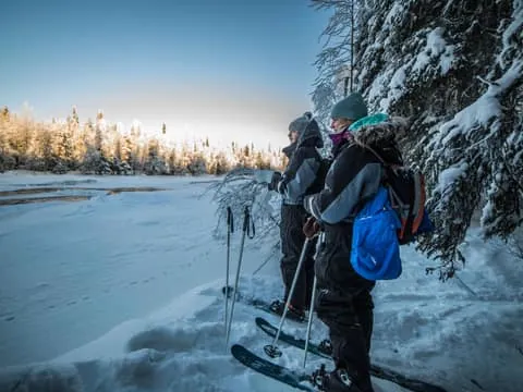 Backcountry Skiing Adventure