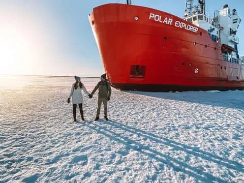 Icebreaker Cruise with Ice Floating and Walking On Ice