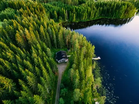 Midnight Sun Forest Lake Float