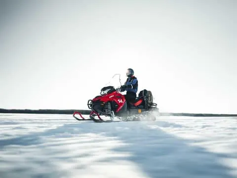 Snowmobile Safari into the Wilderness