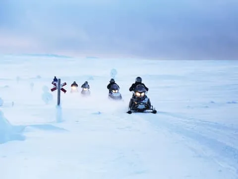 Levi: Snowmobiling Adventure