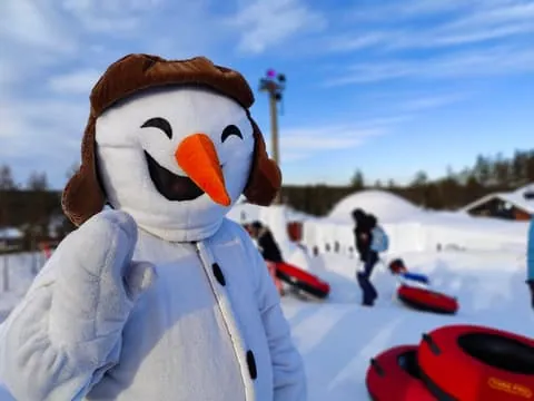 Snowman World Entry Ticket in Santa Claus Village