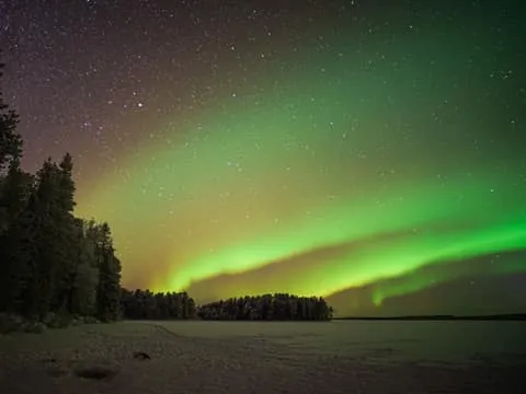 Night Sky Lappish Barbecue