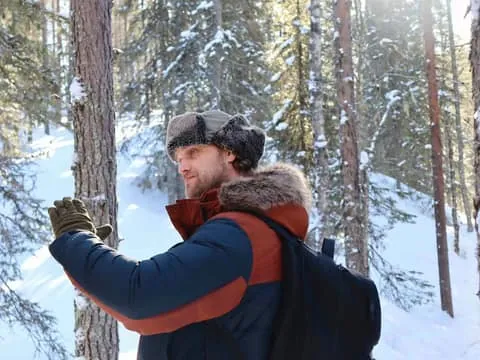 Korouoma Canyon Frozen Waterfalls Hike & Private Teepee BBQ