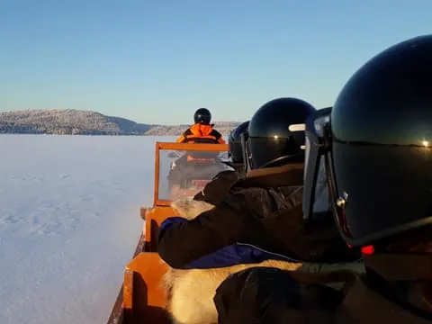 Ice Fishing Tour to Lake Inari, Reindeer & Lunch