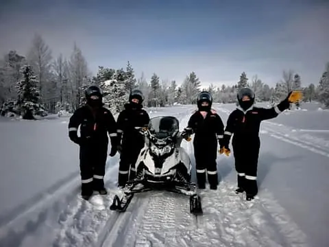 Levi: Twilight Snowmobile Safari - Beyond the Trails
