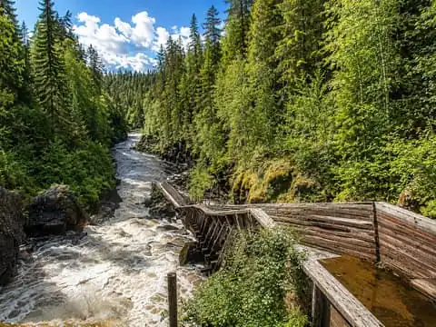 Auttiköngäs Waterfall Hike & Wilderness BBQ
