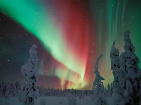 Polar Night Snowshoe Trek