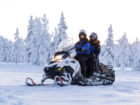 Snowmobile Safari on Tundra