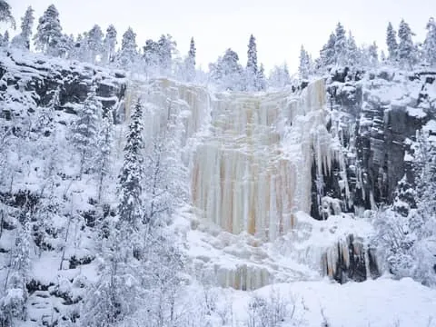 Korouoma & Auttiköngäs Frozen Waterfalls