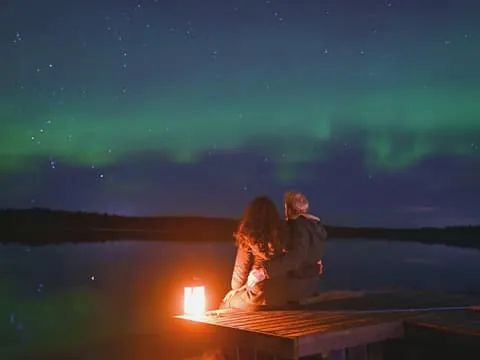 Levi: Late Autumn Northern Lights Adventure