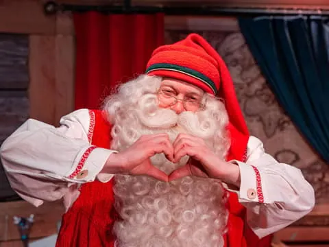 Santa Claus Village + Husky & Reindeer Sled Ride