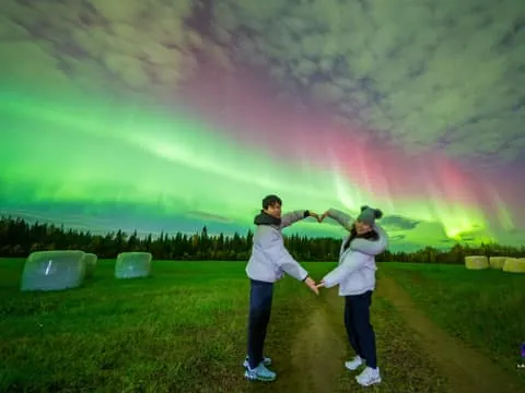 Northern Lights Chasing and Photography Tour by people carrier