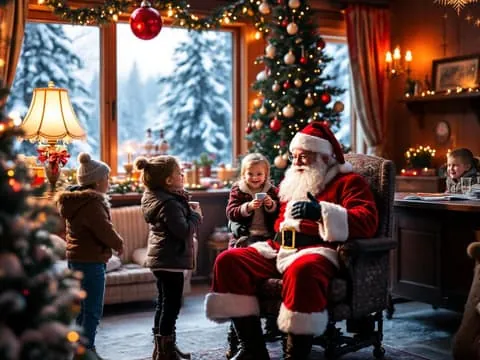 Santa Claus Village Guided Tour with Santa's gift