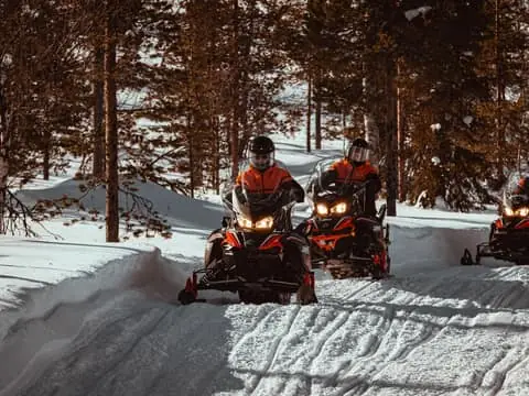 One-Hour Snowmobile Safari
