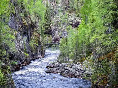 Korouoma Canyon and Auttiköngäs Falls Tour