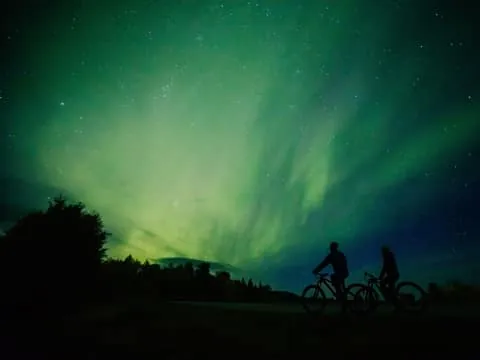 Levi: E-Fatbike Adventure to Find the Northern Lights