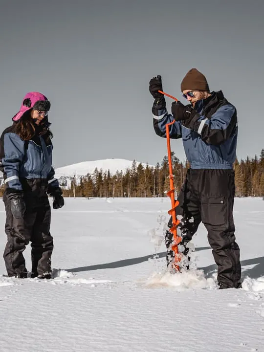 Arctic Ice Fishing Experience