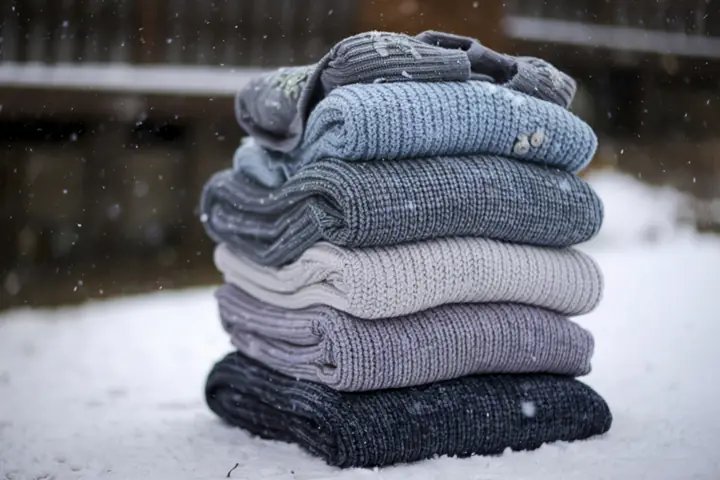 Warm clothes