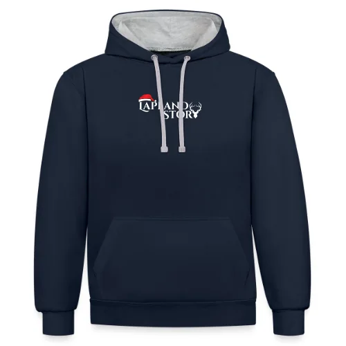 Lapland Story White Snow, Contrast hoodie