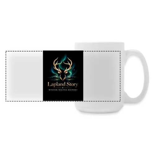 Winter Writes History, Large Panoramic Mug 440 ml