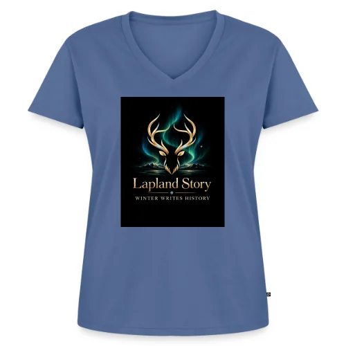 Winter Writes History, Women's Premium Organic V-neck T-shirt